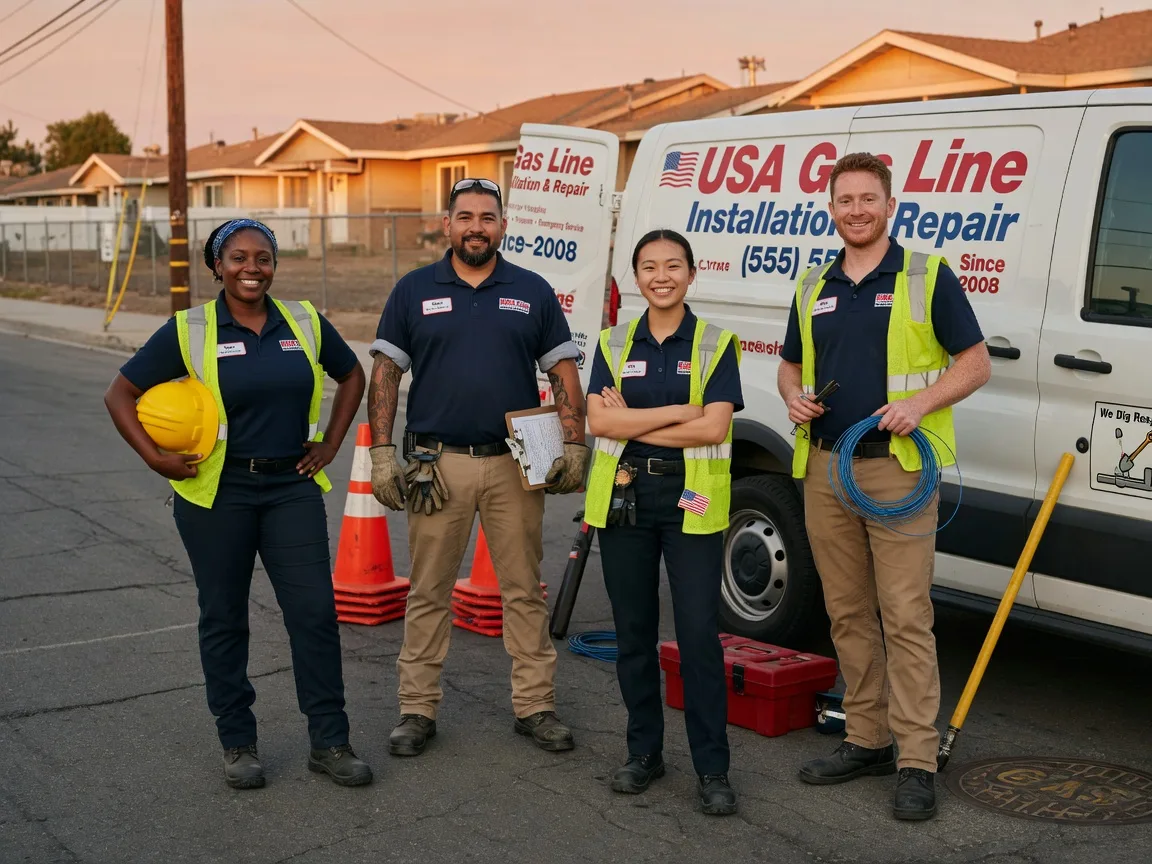 Gas Line Installation company in Bedias, TX